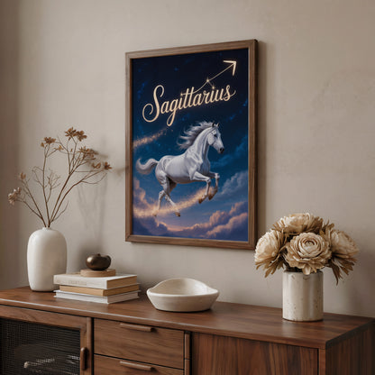 Sagittarius Aspire Wall Art