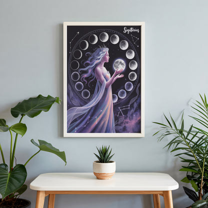 Sagittarius Digital Wall Art