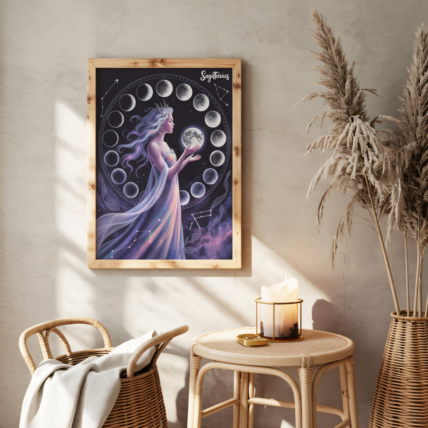 Sagittarius Digital Wall Art