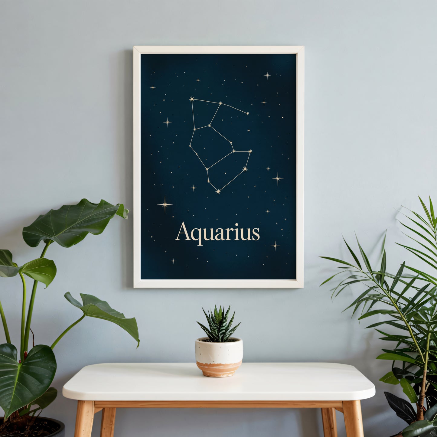 Aquarius Points Wall Art