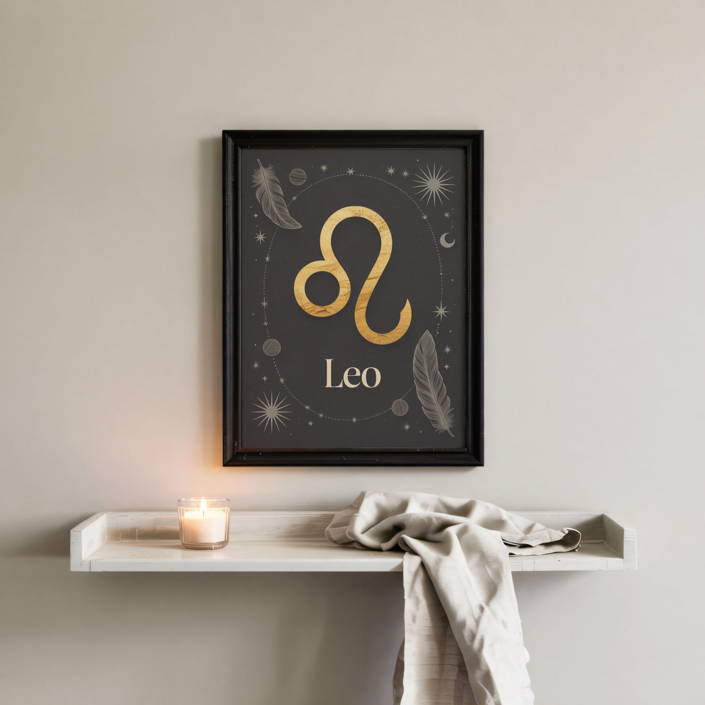 Leo Bold Wall Art