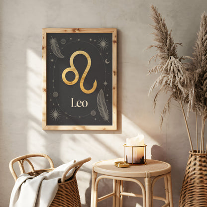 Leo Bold Wall Art