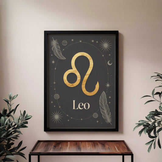 Leo Bold Wall Art