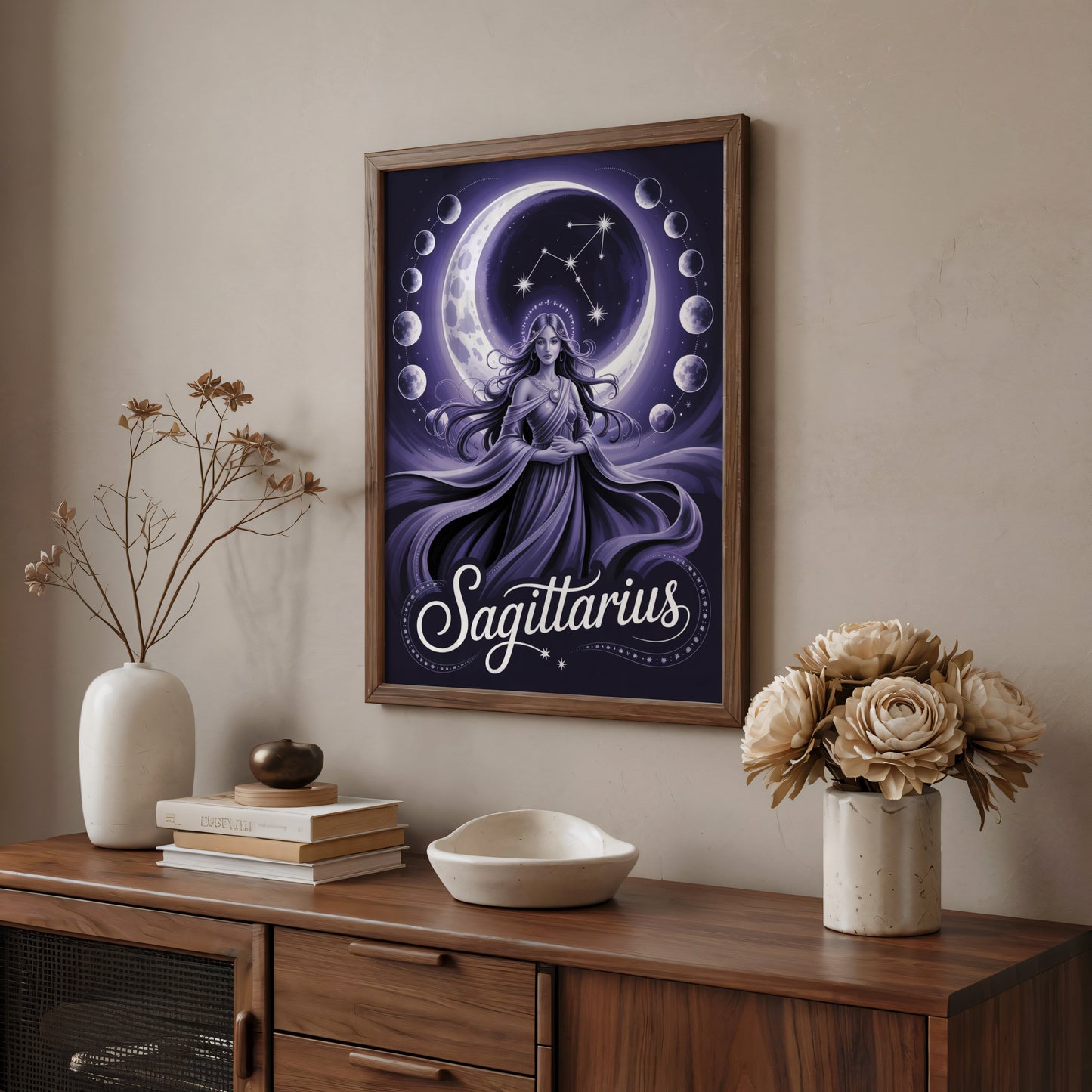 Sagittarius Vivid Wall Art