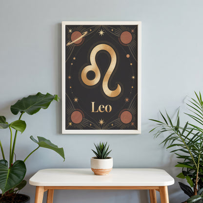 Leo Subtle Wall Art