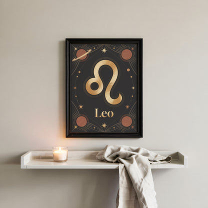 Leo Subtle Wall Art