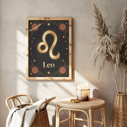 Leo Subtle Wall Art