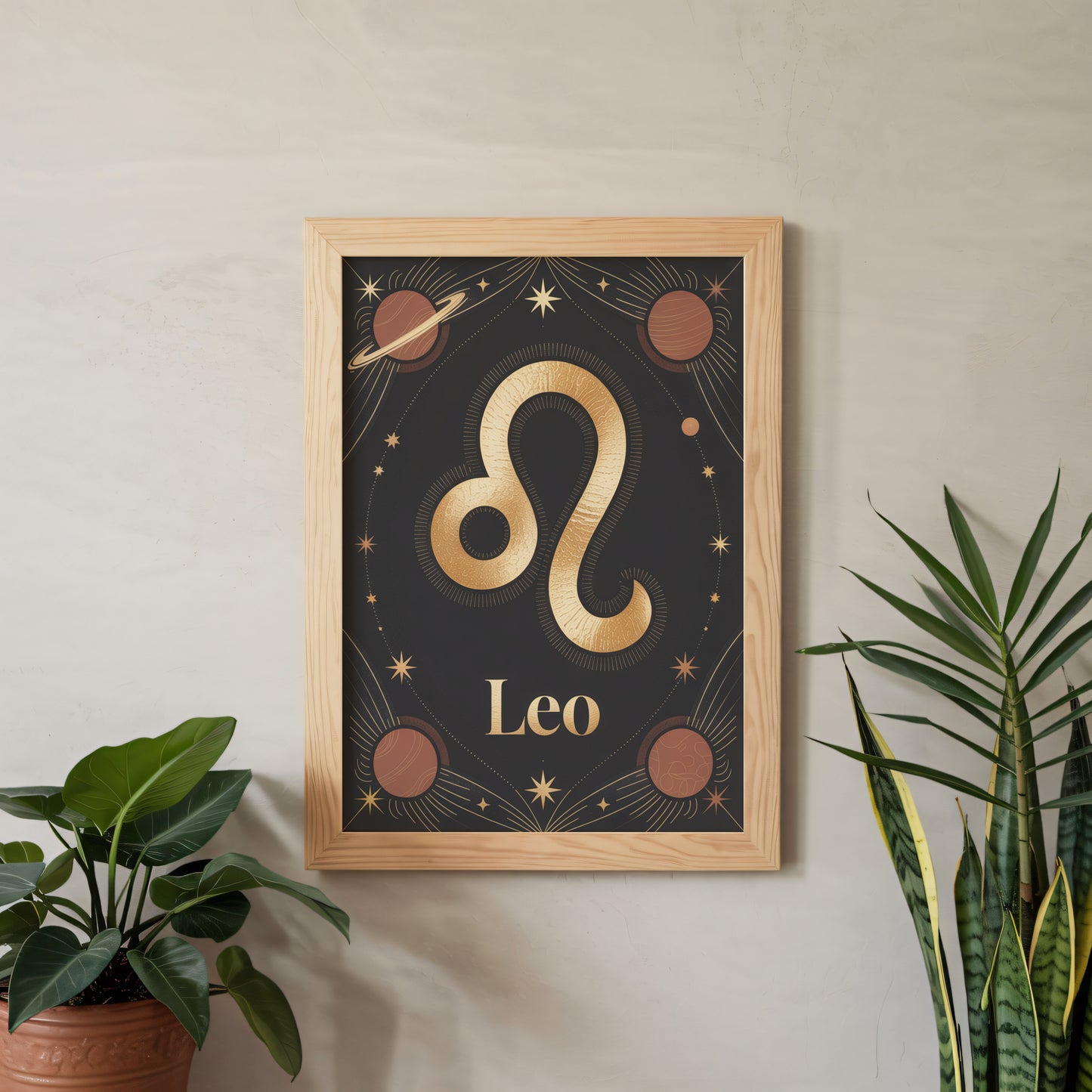 Leo Subtle Wall Art