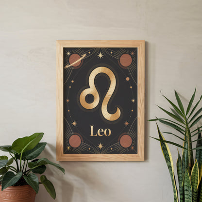 Leo Subtle Wall Art