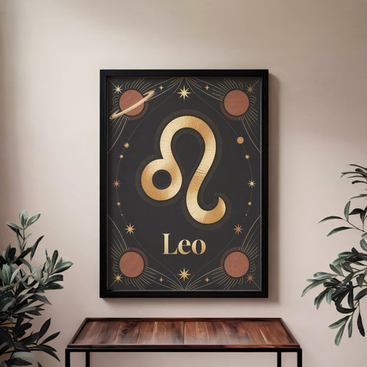 Leo Subtle Wall Art