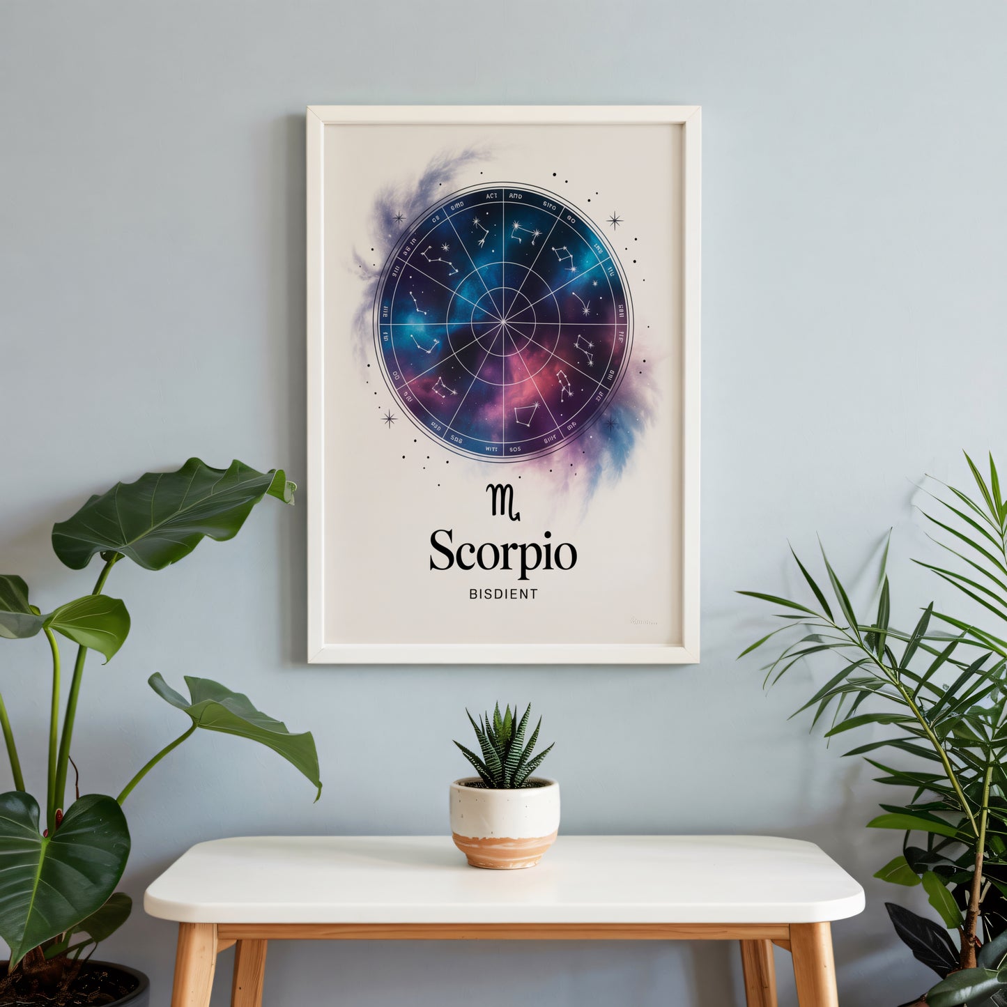Scorpio Clear Elegant Wall Art