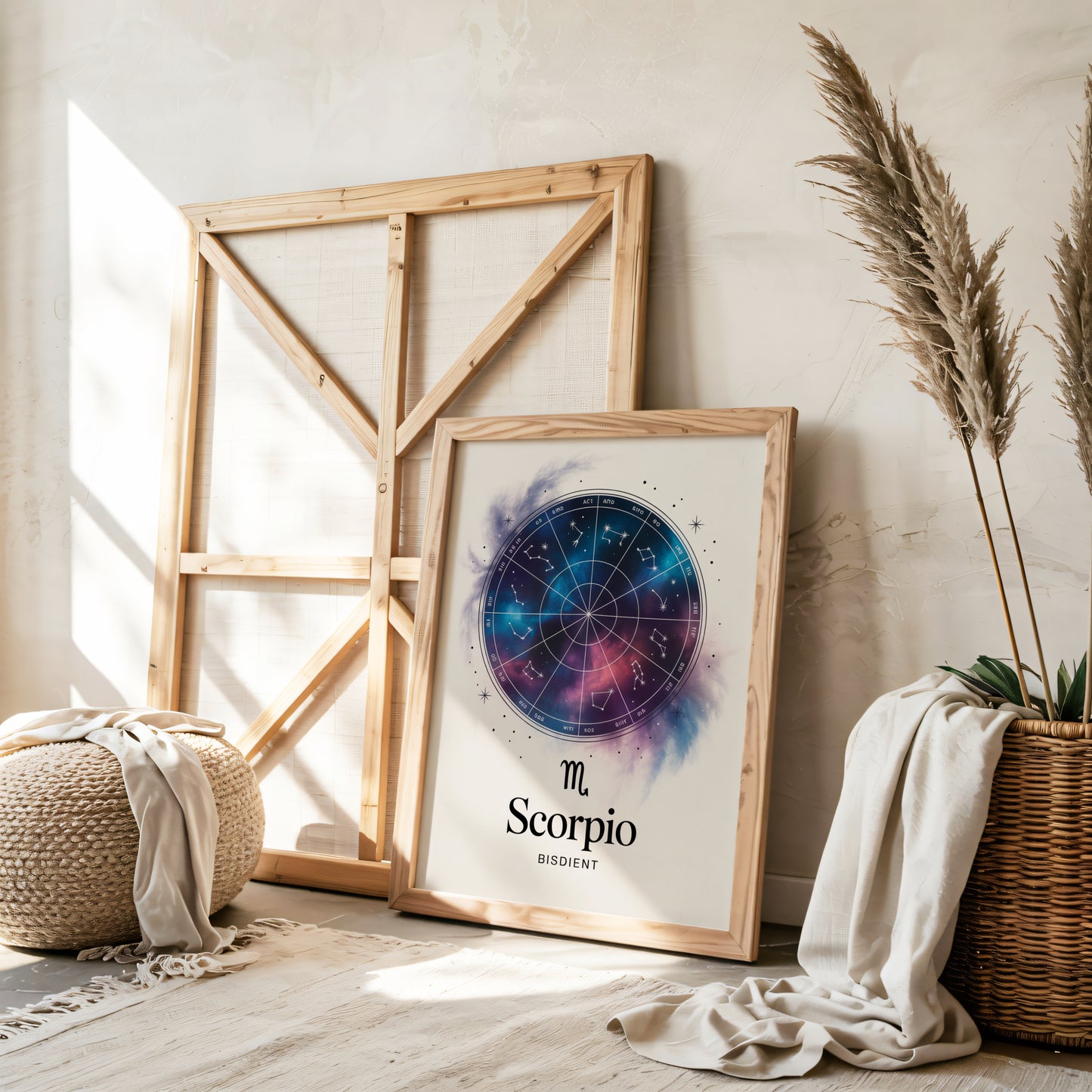 Scorpio Clear Elegant Wall Art