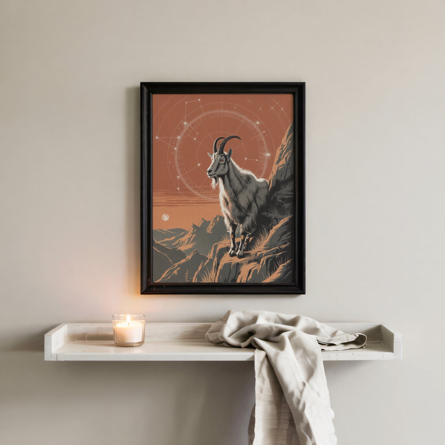 Capricorn Dreamy Wall Art