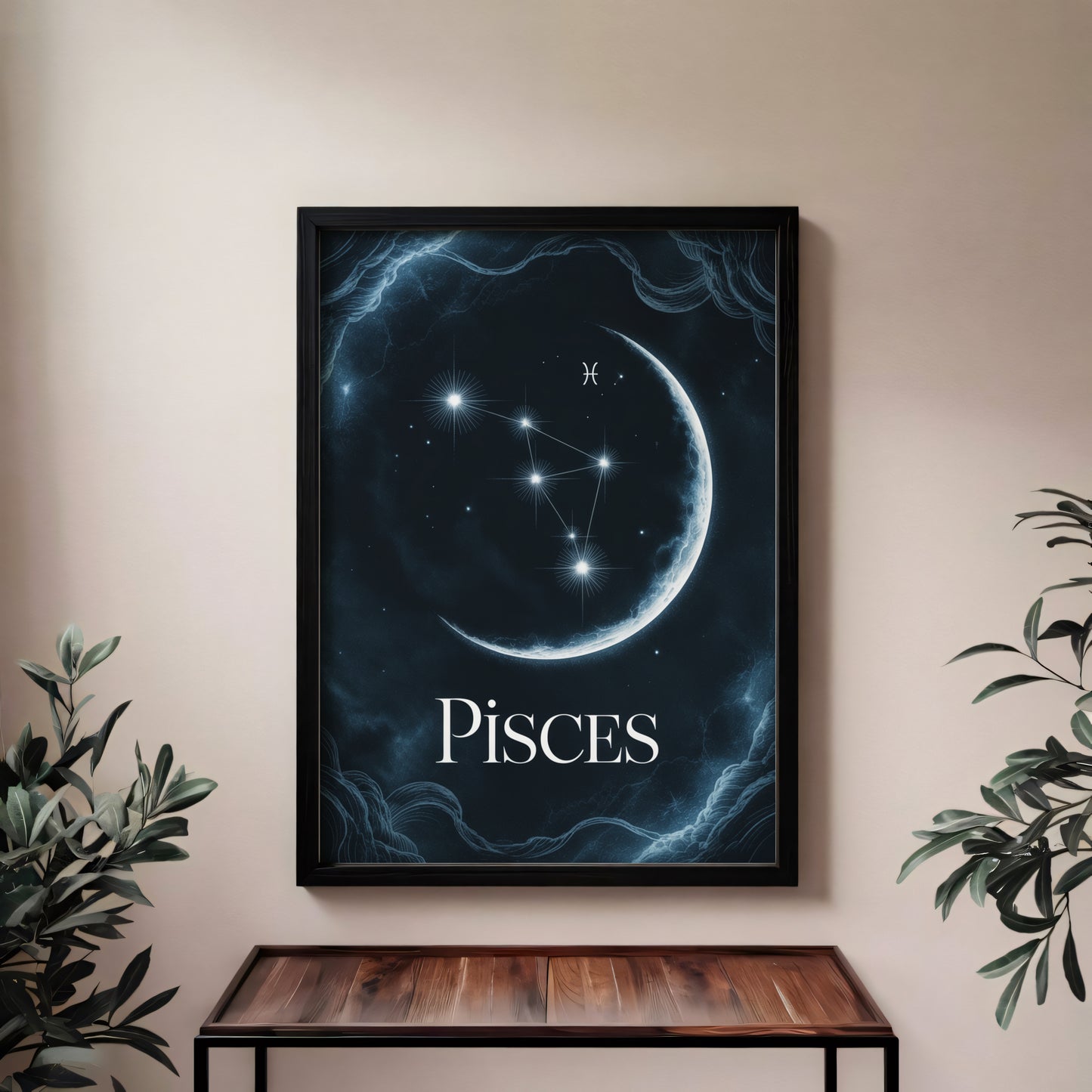 Pisces Celestial Wall Art