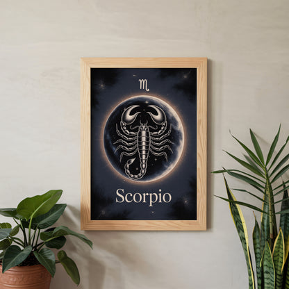 Scorpio Detailed Wall Art
