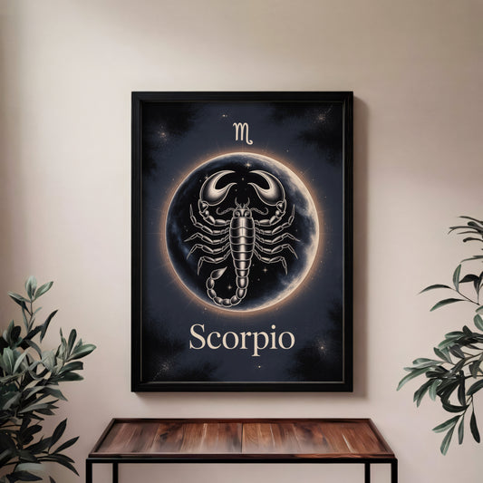 Scorpio Detailed Wall Art