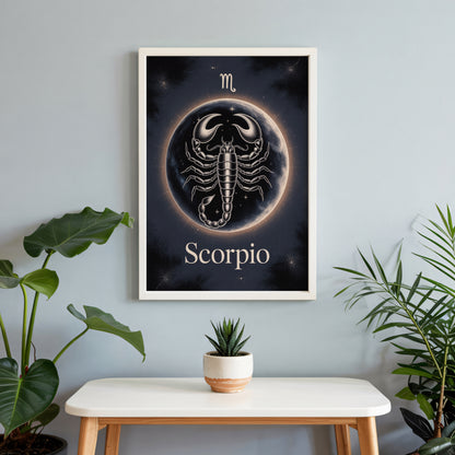 Scorpio Detailed Wall Art