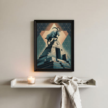 Capricorn Vibrant Wall Art