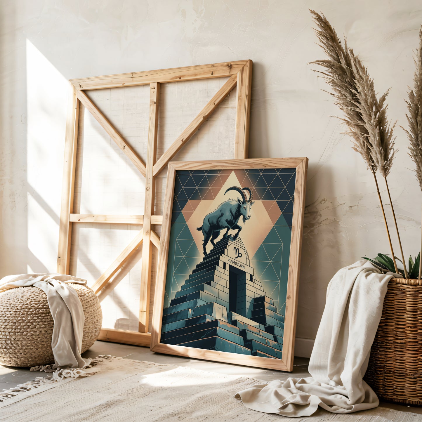 Capricorn Vibrant Wall Art
