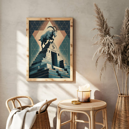 Capricorn Vibrant Wall Art