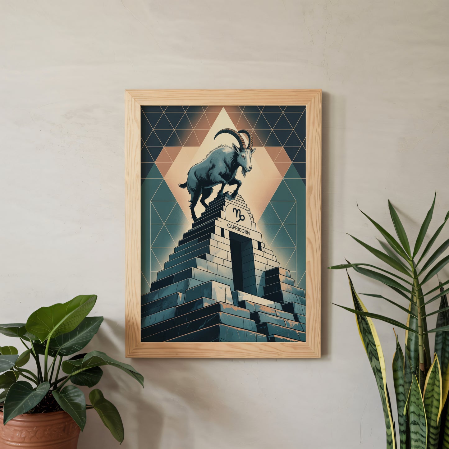 Capricorn Vibrant Wall Art