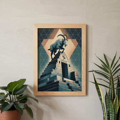 Capricorn Vibrant Wall Art