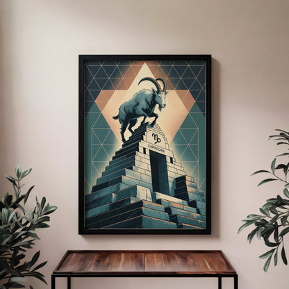 Capricorn Vibrant Wall Art