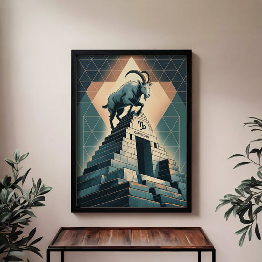 Capricorn Vibrant Wall Art
