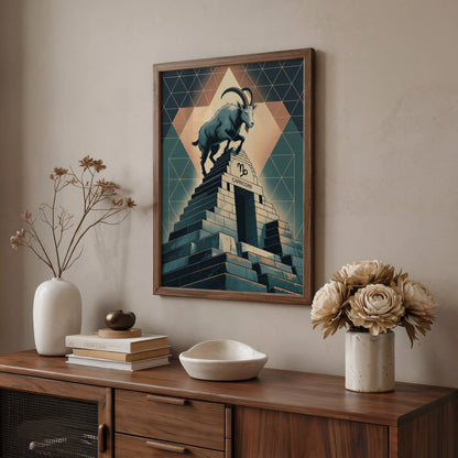 Capricorn Vibrant Wall Art
