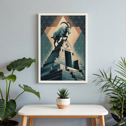 Capricorn Vibrant Wall Art