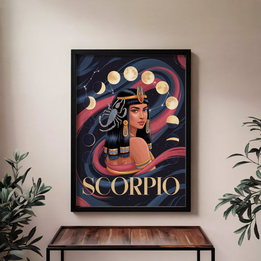 Scorpio Mystical Wall Art