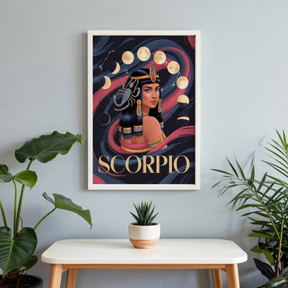 Scorpio Mystical Wall Art