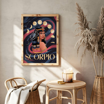Scorpio Mystical Wall Art