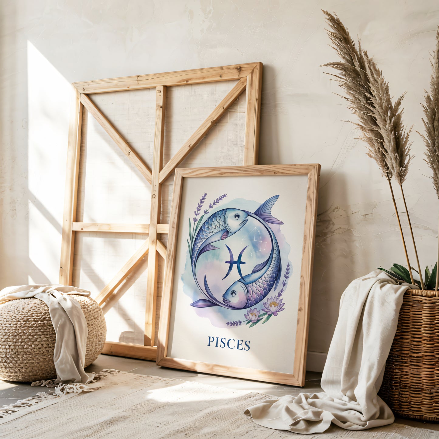 Pisces Delicate Wall Art