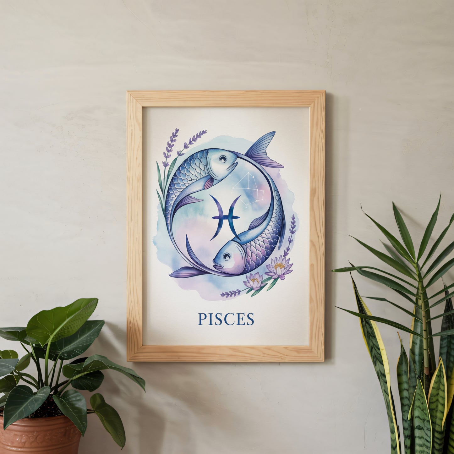 Pisces Delicate Wall Art