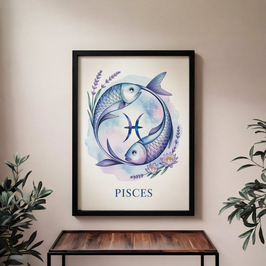 Pisces Delicate Wall Art