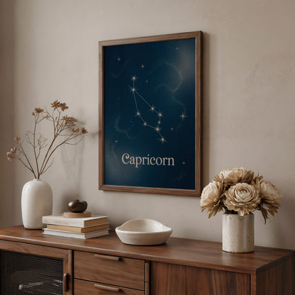 Capricorn Points Wall Art