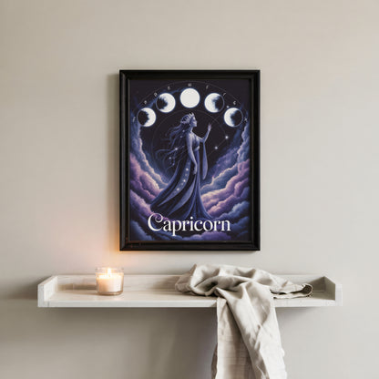 Capricorn Digital Wall Art