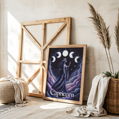 Capricorn Digital Wall Art