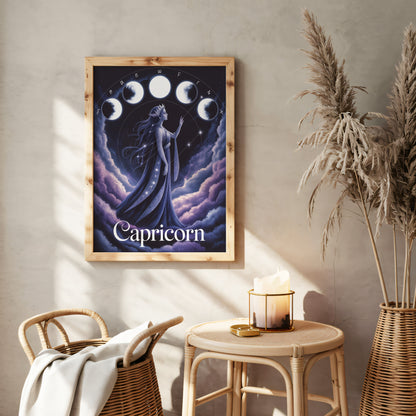 Capricorn Digital Wall Art