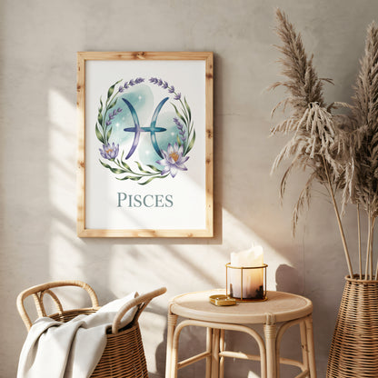 Pisces Intricate Wall Art