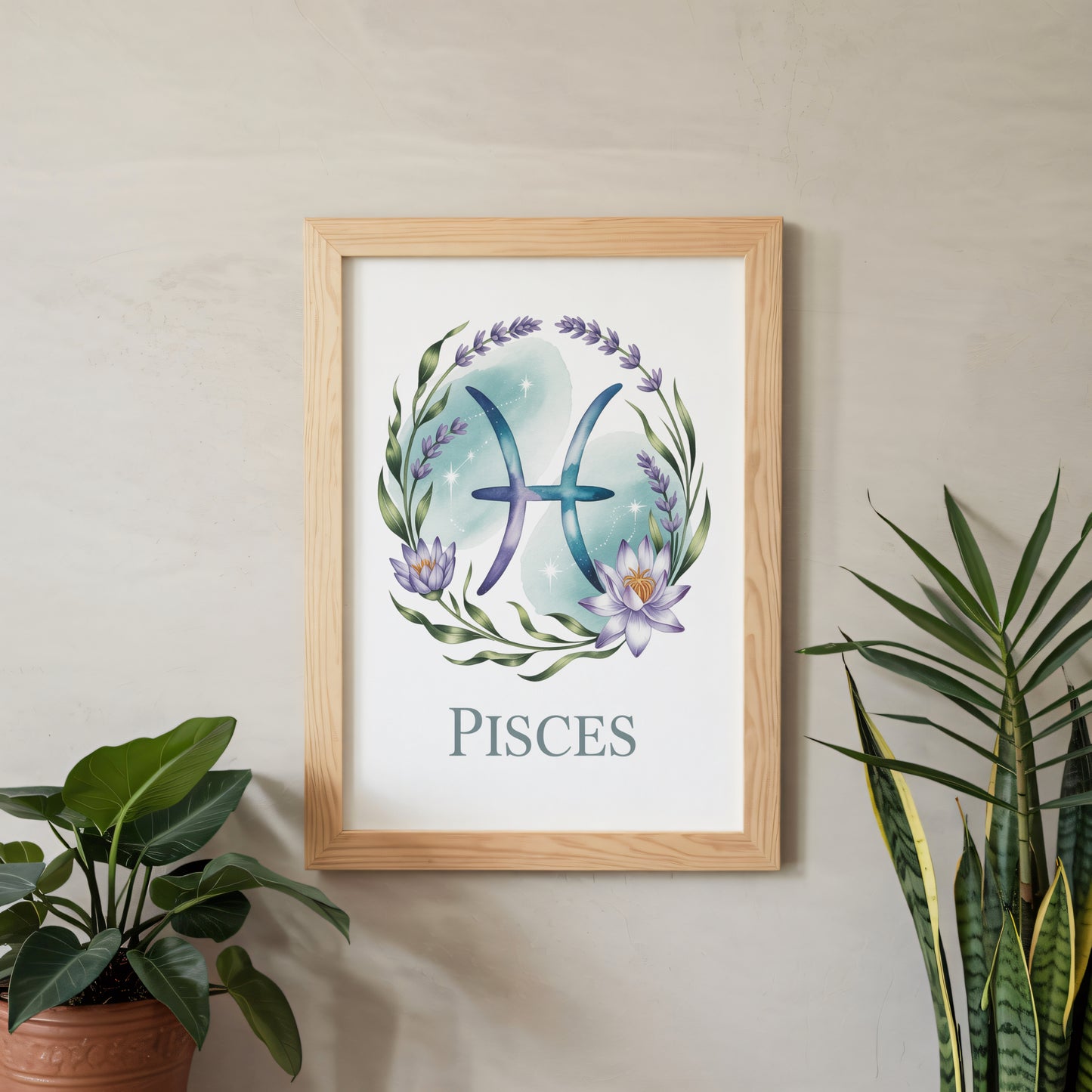 Pisces Intricate Wall Art