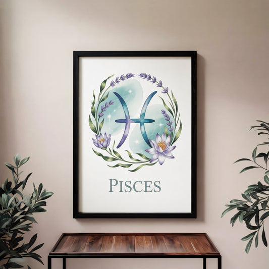 Pisces Intricate Wall Art