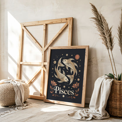 Pisces Subtle Wall Art