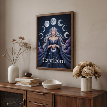 Capricorn Vivid Wall Art