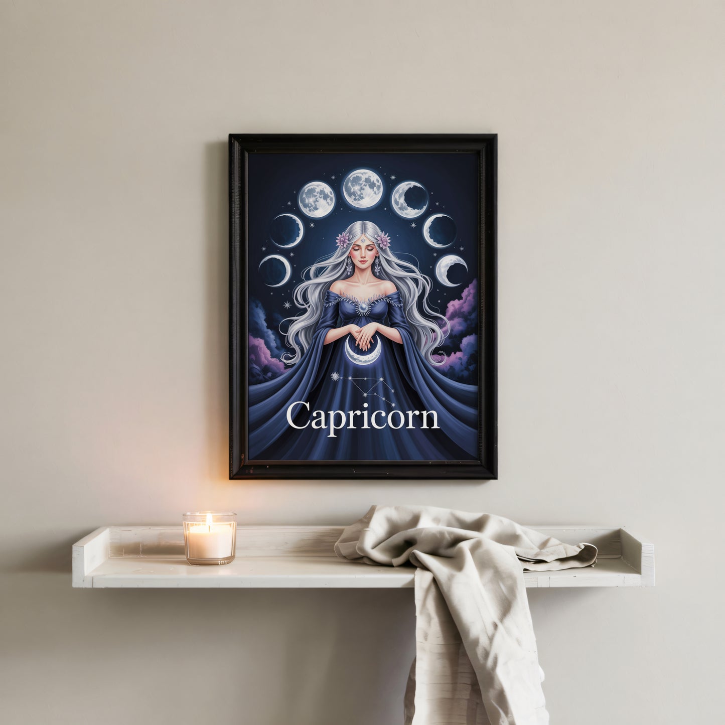 Capricorn Vivid Wall Art