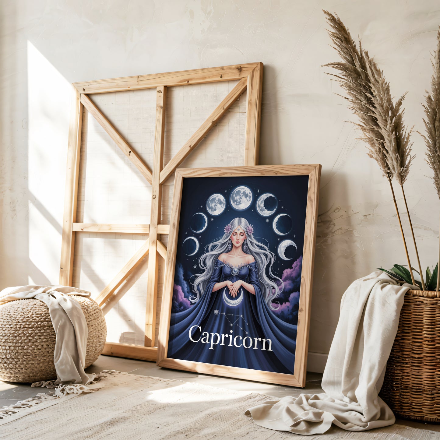 Capricorn Vivid Wall Art
