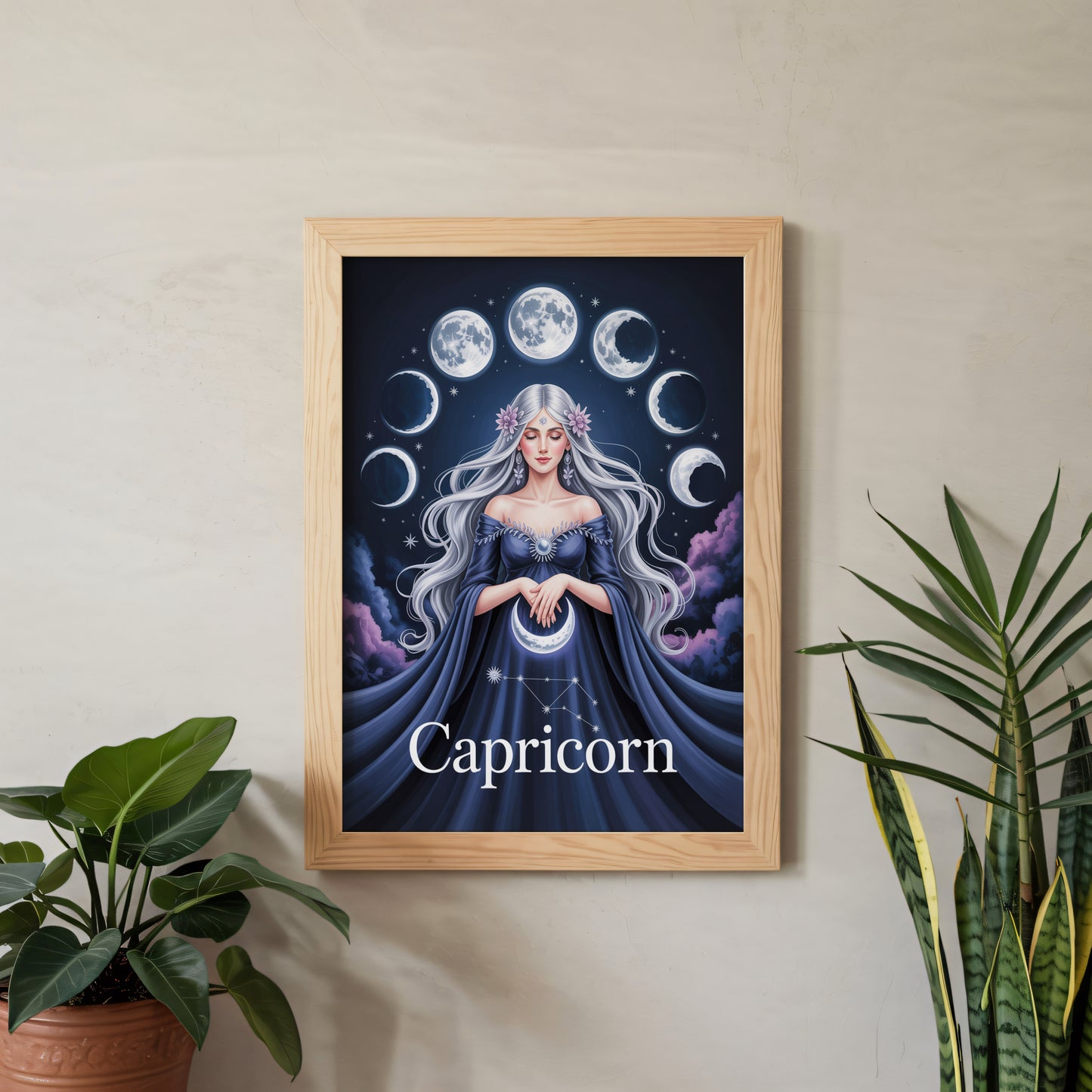 Capricorn Vivid Wall Art