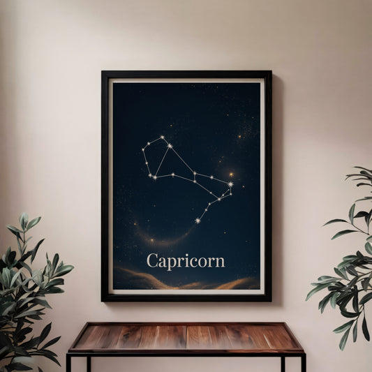 Capricorn Deep Wall Art