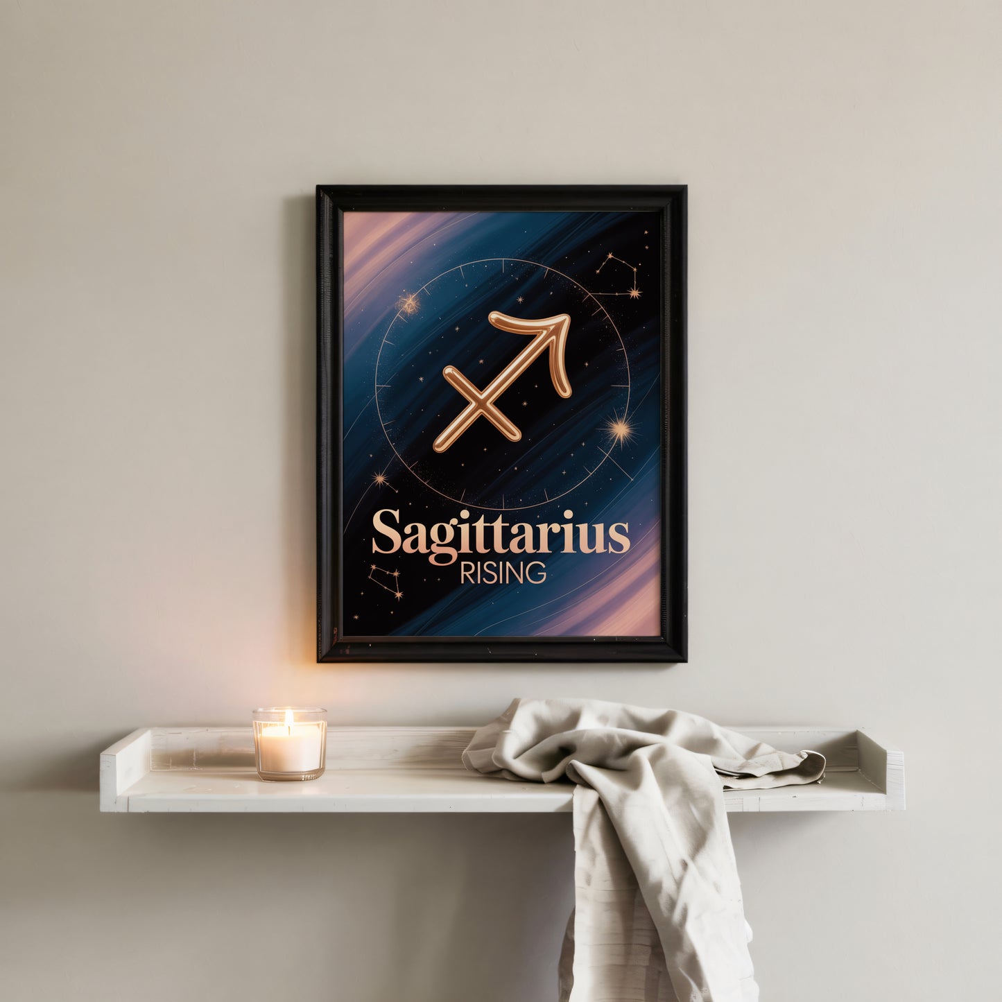 Sagittarius Elegant Wall Art